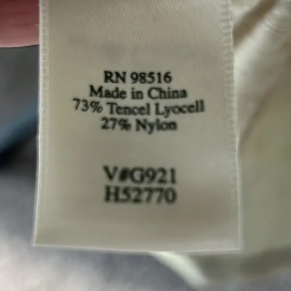 Cold water Creek woman’s Blouse small Color Cream - Picture 8 of 10